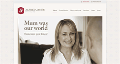 Desktop Screenshot of alfredjames.com.au